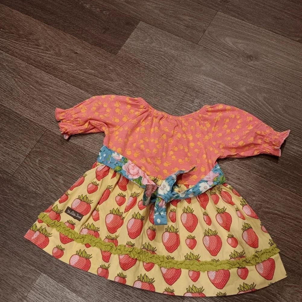 Matilda Jane Pink and Orange Dress